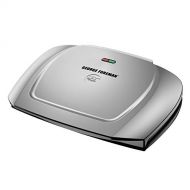 [아마존베스트]George Foreman 9-Serving Basic Plate Electric Grill and Panini Press, 144-Square-Inch, Platinum, GR2144P