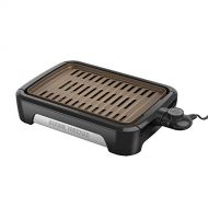 [아마존베스트]George Foreman GFS0090SB Open Grate Smokeless Grill, Black, Family Size