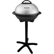 George Foreman 15-Serving IndoorOutdoor Electric Grill, Silver, GGR50B