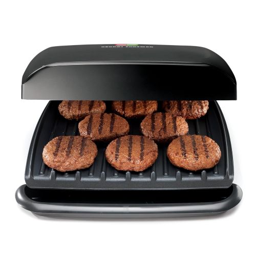  George Foreman GR2120B Plate Grill, Black