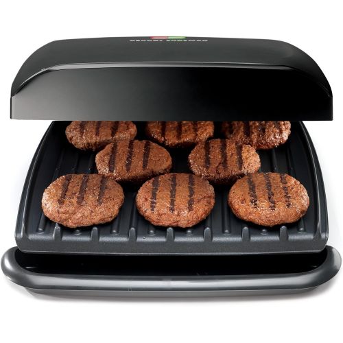  George Foreman GR2120B Plate Grill, Black