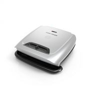 George Foreman 8-Serving Classic Plate Grill and Panini Press with Adjustable Temperature, Platinum, GR2121P
