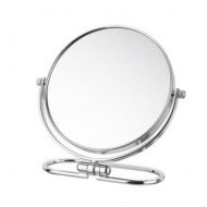 George Jimmy Folding Mirror Makeup Cosmetic Bathroom Mirror 3 Times Magnifiers-6 Inch