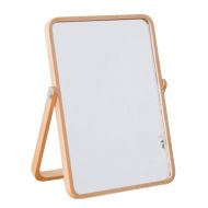 George Jimmy Wooden Folding Mirror Makeup Cosmetic Bathroom Mirror Desktop Mirror-A4