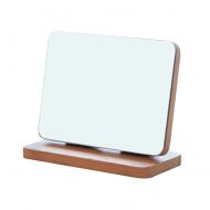George Jimmy Wooden Folding Mirror Makeup Cosmetic Bathroom Mirror Desktop Mirror-A3