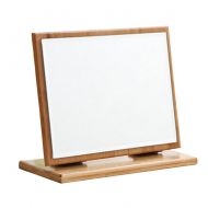 George Jimmy Bamboo Folding Mirror Makeup Cosmetic Bathroom Mirror Desktop Mirror-A4