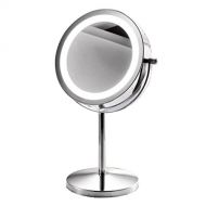 George Jimmy LED Light Makeup Cosmetic Bathroom Mirror 5 Times Magnifiers-7 Inch-A1