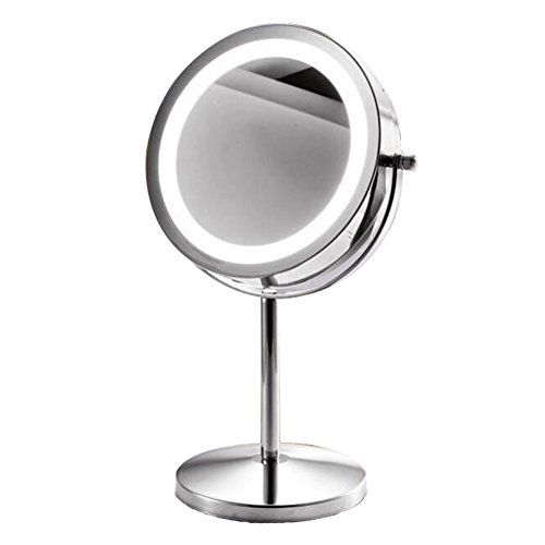  George Jimmy LED Light Makeup Cosmetic Bathroom Mirror 5 Times Magnifiers-7 Inch-A1