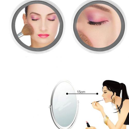  George Jimmy LED Light Makeup Cosmetic Bathroom Mirror 5 Times Magnifiers-7 Inch-A1