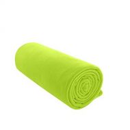 George Jimmy Warm Fleece Travel and Outdoor Camping Sheet Sleeping Bag(Green)