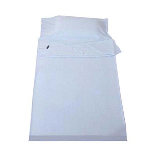  George Jimmy Cotton Travel and Outdoor Camping Sheet Sleeping Bag(Silver)