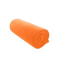 George Jimmy Warm Fleece Travel and Outdoor Camping Sheet Sleeping Bag(Orange)