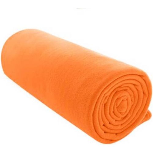  George Jimmy Warm Fleece Travel and Outdoor Camping Sheet Sleeping Bag(Orange)