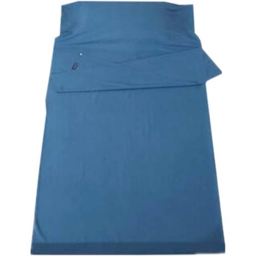  George Jimmy Cotton Travel and Outdoor Camping Sheet Sleeping Bag(Blue1)