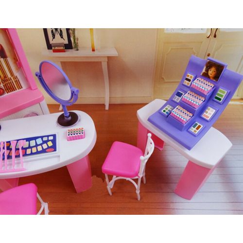  George Jimmy Luxurious 11.5 Doll House Living Room Furniture Set-Cosmetic Center