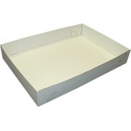 Dixie Full Sheet Corrugated Cake Tray by GP PRO (Georgia-Pacific), White, 92163, 17.8 Width x 25.6 Length, (Case of 50 Trays)