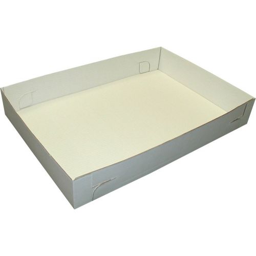  Dixie Full Sheet Corrugated Cake Tray by GP PRO (Georgia-Pacific), White, 92163, 17.8 Width x 25.6 Length, (Case of 50 Trays)