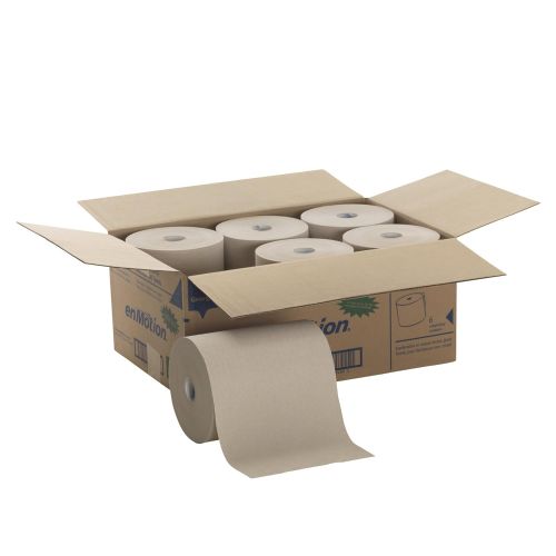  Georgia-Pacific Georgia Pacific Professional 89480 High Capacity Roll Towel, Brown, 10 x 800ft (Case of 6 Rolls)