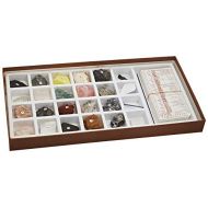 Geosciences Industries Mineral Identification Kit, Rock Samples for Studying Geology and Earth Science (Set of 20)