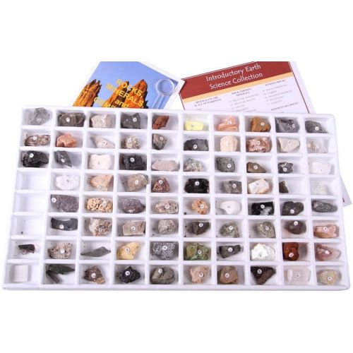  Geosciences Industries 13357 Introductory Earth Science Classroom Rocks and Minerals Collection
