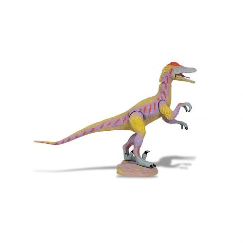  Geoworld Dr. Steve Hunters Multicolor Plastic Medium Jurassic Action Velociraptor