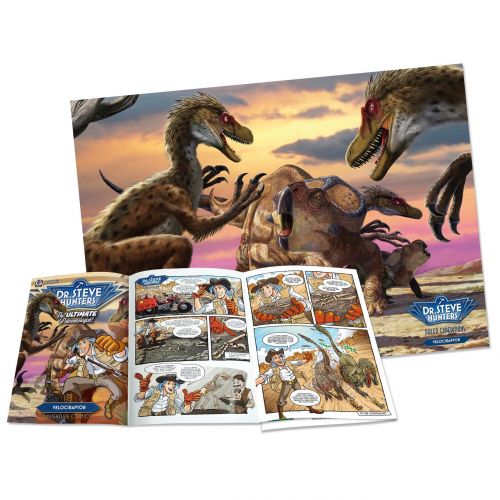  Geoworld Dr. Steve Hunters Paleo Expeditions Velociraptor Kit