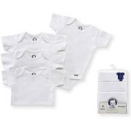 Gerber Organic One-pieces in White (Pack of 4) by Gerber