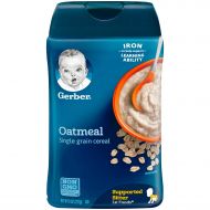 [아마존베스트]Gerber Baby Cereal Gerber Single-Grain Oatmeal Baby Cereal, 8 oz (Pack of 6)