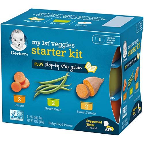  [아마존베스트]Gerber Purees My 1st Vegetables, 2 Count