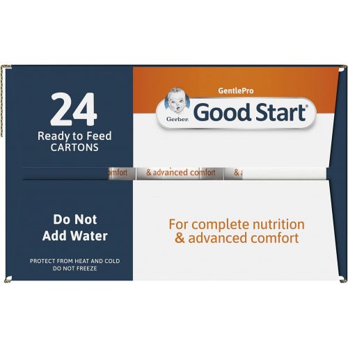  Gerber Plumbing Gerber Good Start Gentle Non-GMO Ready to Feed Infant Formula Stage 1, 8.45 Ounce (Pack of 24)