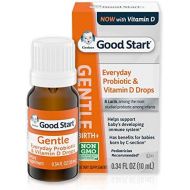 Gerber Good Start Gerber Gentle Baby Everyday Probiotic Drops for Newborn, Infants, Baby & Toddlers, Digestive Health & Immune System, Clinically proven, 0.34 Fl Oz