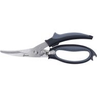 [아마존핫딜][아마존 핫딜] Gerior Spring Loaded Poultry Shears - Heavy Duty Kitchen Scissors for Cutting Chicken, Poultry, Game, Bone, Meat - Chopping Food, Herb - Stainless Steel - Multipurpose - Black