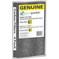 Guardian Technologies GermGuardian Air Purifier Genuine Carbon Filter 4-Pack use with FLT4100 Filter E for AC4100 Series Germ Guardian Air Purifiers, FLT11CB4 Grey Carbon Filter Ca