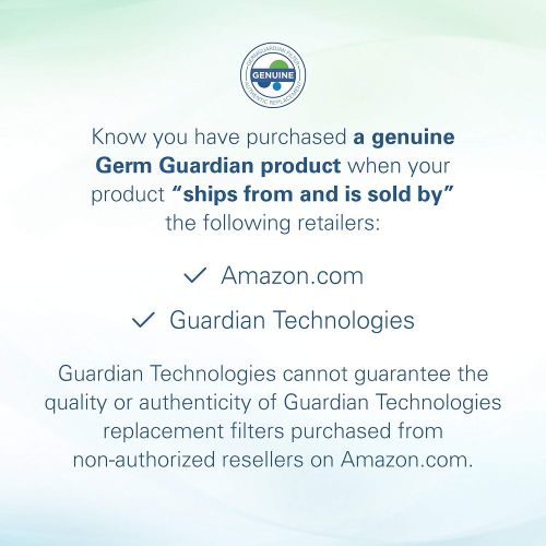  Germ Guardian FLT4200 GENUINE True HEPA Air Purifier Replacement Filter L for GermGuardian AC4200W
