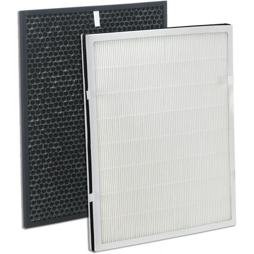  Germ Guardian FLT9200 True HEPA Genuine Air Purifier Replacement Filter H, and Carbon Combo Pack, for GermGuardian AC9200