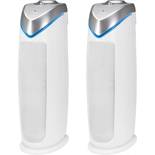  Germ Guardian AC4825 22” 3-in-1 True HEPA Filter Air Purifier for Home, Full Room, UV-C Light Kills Germs, Filters Allergies, Smoke, Dust, Pet Dander, Odors, 3-Yr Wty, GermGuardian