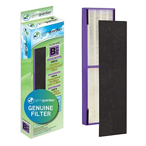  Visit the Guardian Technologies Store Germ Guardian FLT4850PT True HEPA GENUINE Air Purifier Replacement Filter B, with Pet Pure Treatment for GermGuardian AC4900, AC4825, AC4850PT, CDAP4500, AC4300, and More