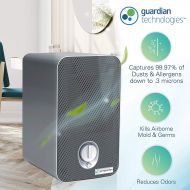 Guardian Technologies GermGuardian AC4100 3-in-1 Air Purifier with HEPA Filter, UV-C Sanitizer, Captures Allergens,...
