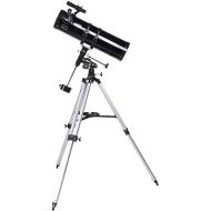 150mm Reflection Astronomical Telescope for Professionals Beginners Space Reflector Adult Travel Monoscope Children Spotting Scope with Eyepieces, Barov Mirror,Black (Bl