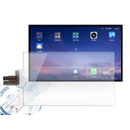 Gerteise 110 Channels 10-100 touch points capacitive multi touch foil/interactive touch film,USB connect interactive touch foil film transparent touch screen film through LCD or pr
