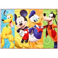 [아마존베스트]Gertmenian Disney Mickey Mouse Clubhouse Rug HD Digital MMCH Kids Room Decor Bedding Area Rugs 5x7, X Large, Multicolor