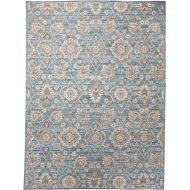 Gertmenian 21402 Big Persian Carpet Contemporary Oriental Rug, 12 x 15 XX Large, Distressed Vintage Blue