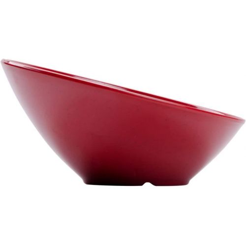  GET B-788-RSP Angled / Cascading Bowl, 16 Ounce, Red