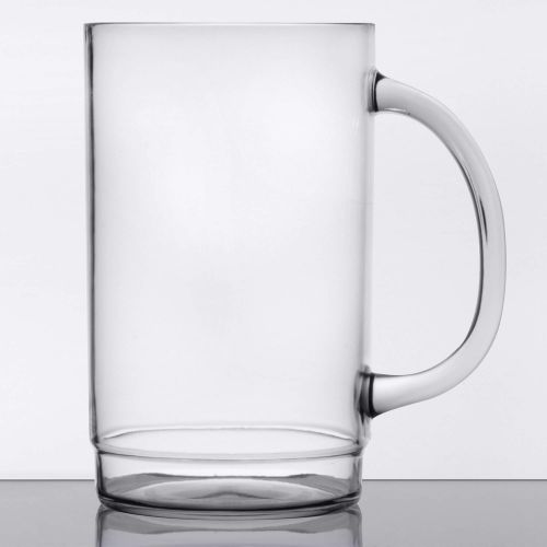  [아마존베스트]Beer Plastic Mugs by GET 20 ounce 00083 (4 Pack)