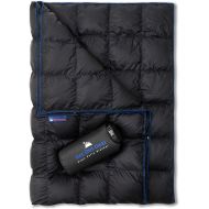 [아마존베스트]Get Out Gear Down Camping Blanket - Puffy, Packable, Lightweight and Warm | Ideal for Outdoors, Travel, Stadium, Festivals, Beach, Hammock | 650 Fill Power Water-Resistant Backpack
