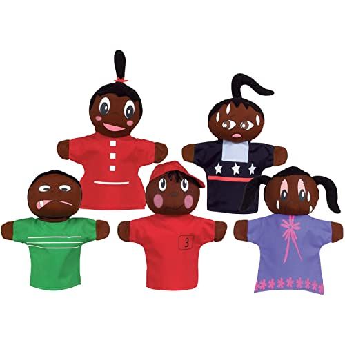 Get Ready Kids African American Feelings Puppet Set