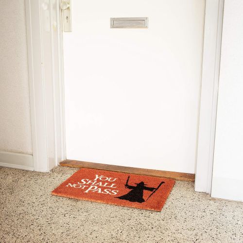  GetDigital getDigital Doormat You shall not pass | Carpet Entrance Rug Front Door Welcome Mat | Made from natural coco coir fibres | Perfect for Lord of the Rings lovers | 23.7 by 15.7 by 1-i