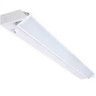 GetInLight Swivel and Dimmable LED Under Cabinet Light with ETL Listed, Warm White(2700K), White Finished, 40-inch, IN-0207-5