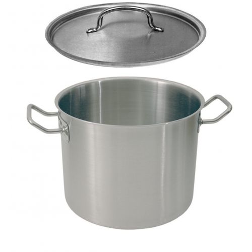  Getgastro Suppentopf Kochtopf MIT DECKEL und Schuettrand CNS 16 cm Ø / 3,0 Liter Inhalt