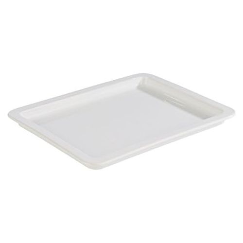  Getgastro getgastro GN Tablett aus Porzellan, stapelbar, spuelmaschinenfest, mikrowellengeeignet, mehrere Groessen wahlbar/GN 1/1, GN 1/2, GN 1/3, GN 2/4 oder GN 2/3 | SUN (A1 - GN 1/1)